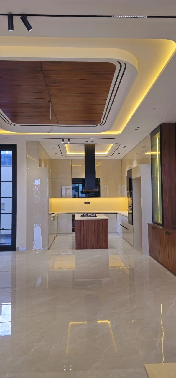 Designer Modular Kitchen with Island